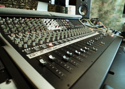 Main SSL Console at UpTone Studios